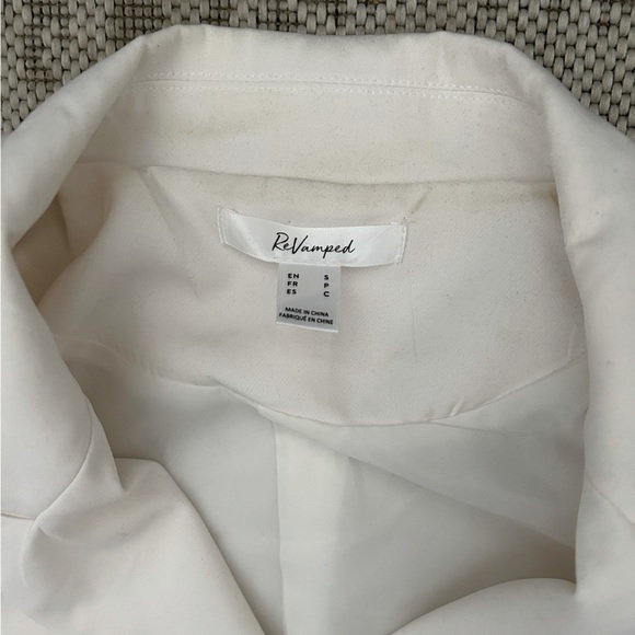 White Blazer Dress - Picture 3 of 3